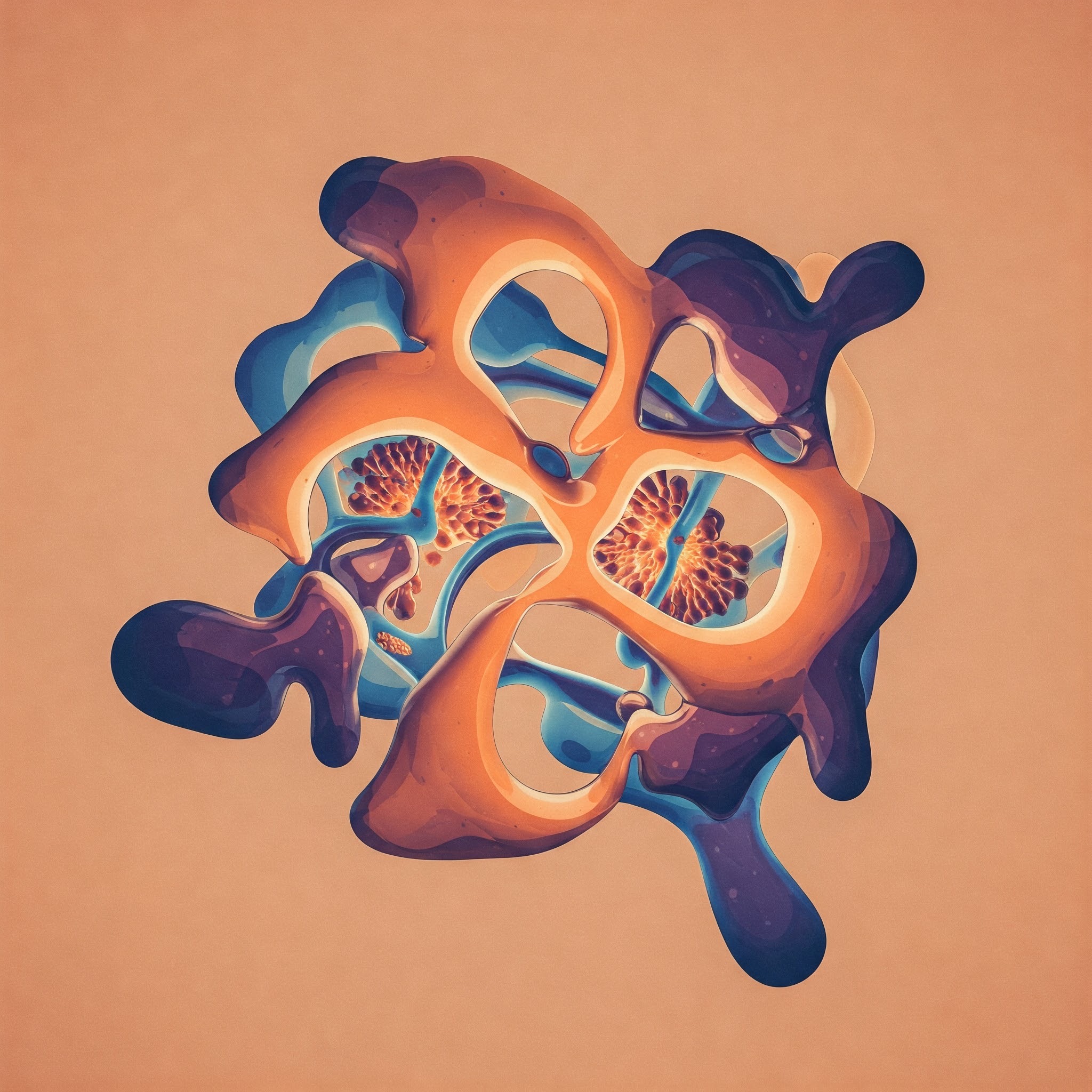 photo of Abstract Organic Form with Inner Detail